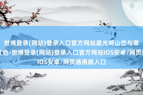 世博登录(网站)登录入口官方网站晨光将山峦与草甸染为橙红色-世博登录(网站)登录入口官方网站IOS安卓/网页通用版入口