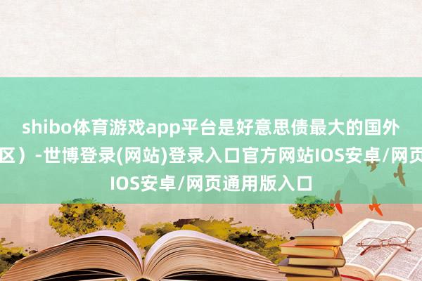 shibo体育游戏app平台是好意思债最大的国外持有国(地区)-世博登录(网站)登录入口官方网站IOS安卓/网页通用版入口